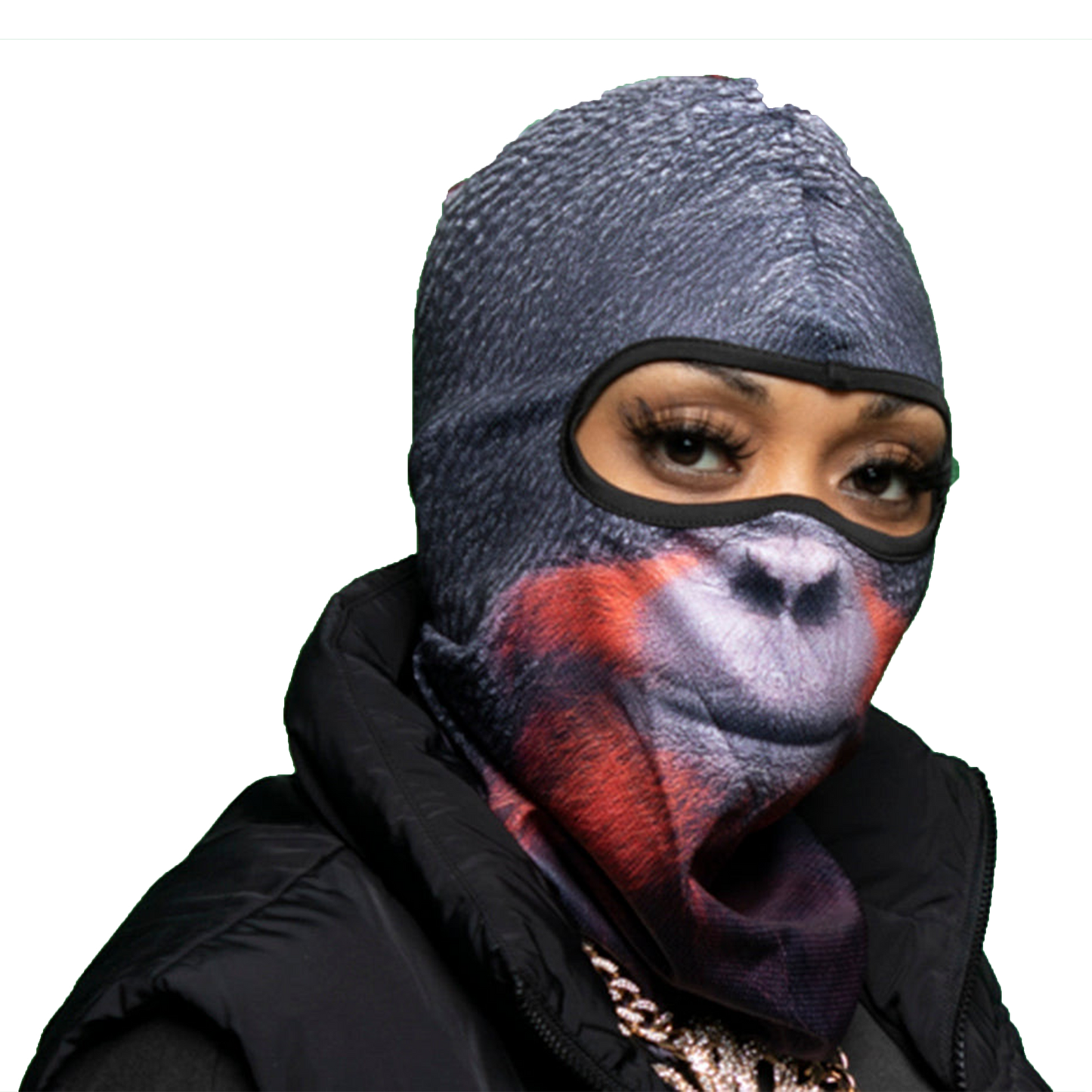 Ape Graphic Ski Mask