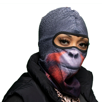 Ape Graphic Ski Mask