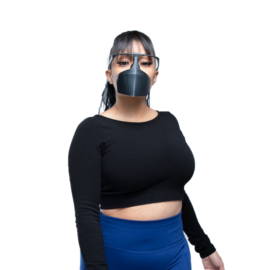 Advanced Black Shield Face Mask