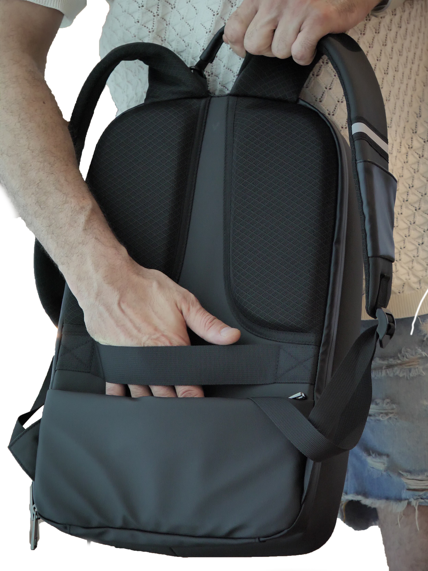 LED Flat Screen Backpack