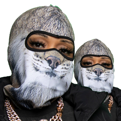 Big Cat Full Ski Mask